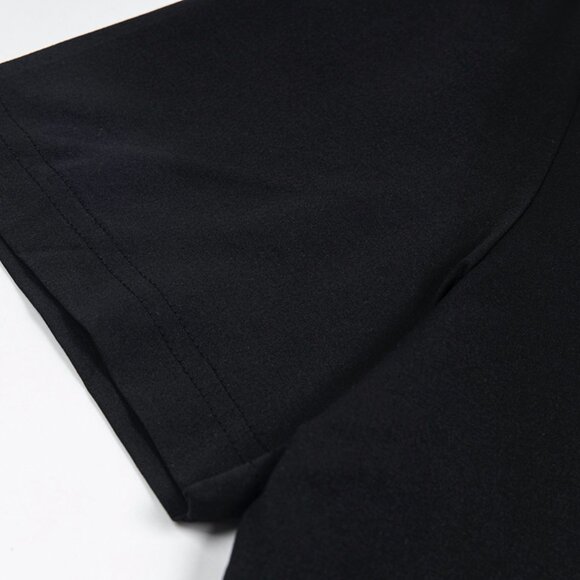 Kolon Sport Black Lapel Polo Shirt - Picture 4 of 6